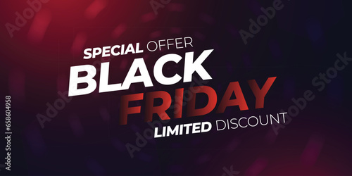 black friday banner background vector design illustration