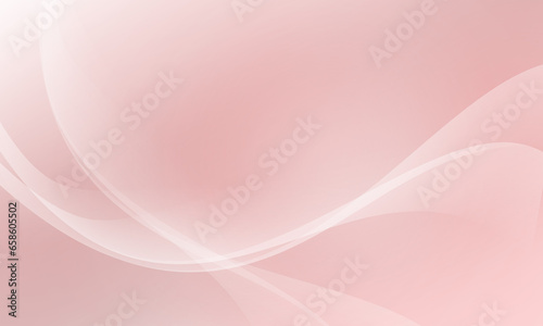 abstract pink gold color curves waves smooth gradient background