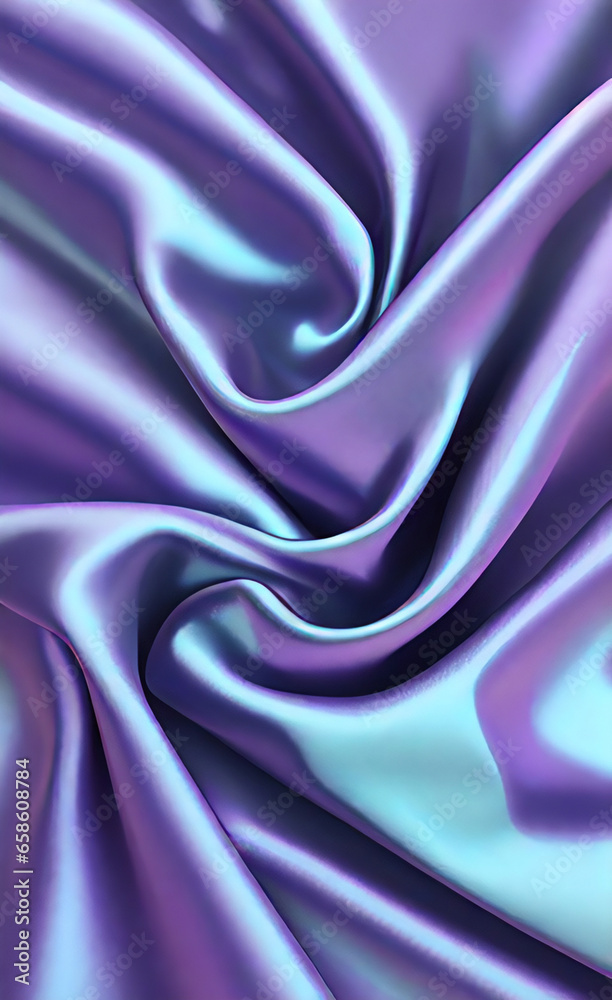 Pink tuquoise silk satin. Gradient. Wavy folds. Shiny fabric surface. Beautiful purple teal background with space for design. Pink tuquoise silk satin. Gradient. Wavy folds. Shiny fabric surface. Beautiful purple teal background with space for design.