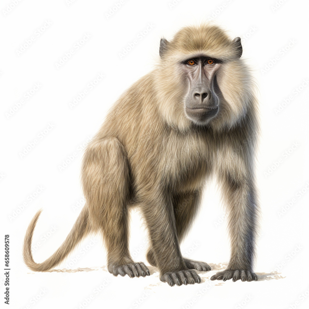 Fototapeta premium baboon portrait