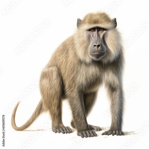baboon portrait © Nero