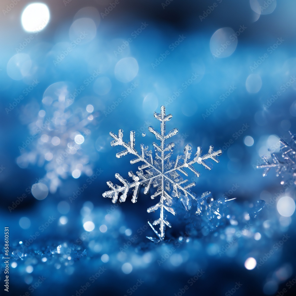 beautiful snowflake on the ground
beautiful snowflake on the ground