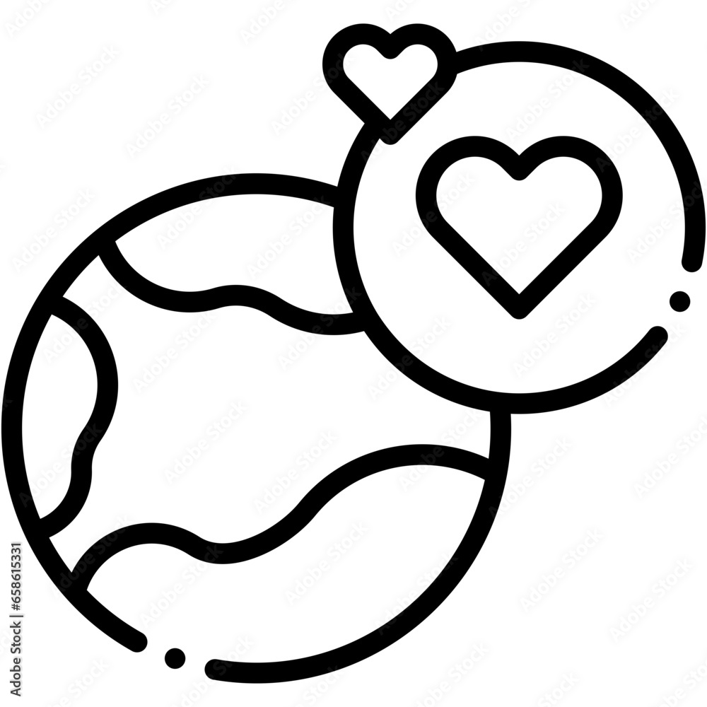Vector Icon Save The Planet, Earth Day, World, Save The World, Earth, Love Vector Icon Save The Planet, Earth Day, World, Save The World, Earth, Love