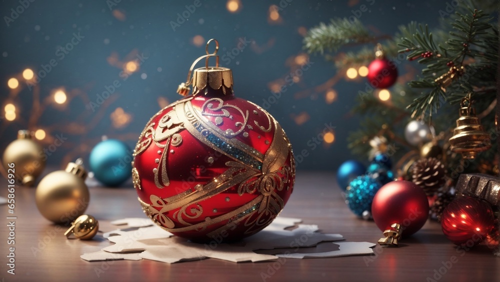 Obraz premium christmas decoration