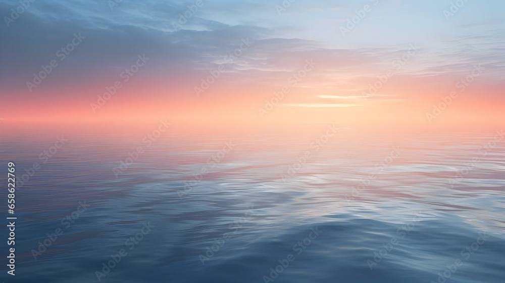 Fototapeta premium sunset over the ocean