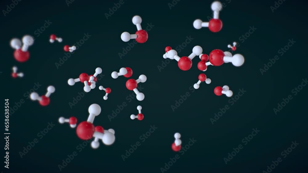 H2O Water Molecule