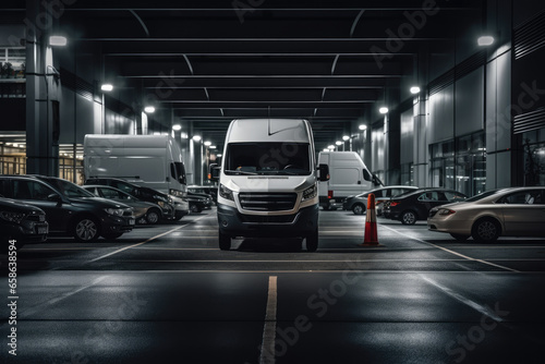 Experience the pinnacle of modern transportation with the van. This luxury van, showcasing the latest automotive technology, offers an unparalleled blend of style and performance photo