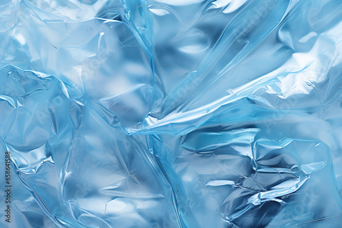 Blue Plastic Bag Texture 