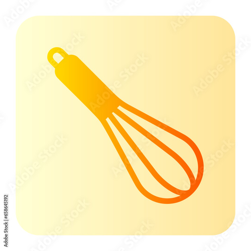 whisk gradient icon