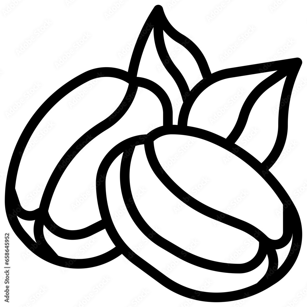 coffee beans filled outline icon,linear,outline,graphic,illustration coffee beans filled outline icon,linear,outline,graphic,illustration