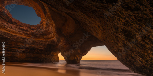 Coastal dream - magical benagil cave algarve portugal europe