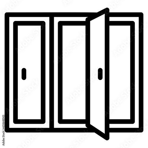 locker room outline icon