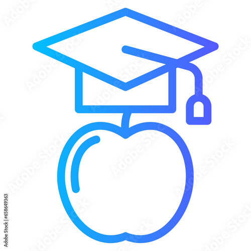 apple gradient icon