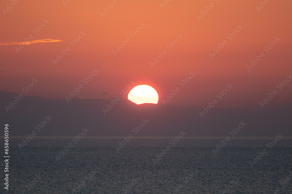 Sun Rise Over The Ionian Sea