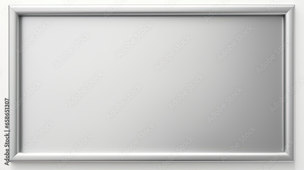 silver frame with copy space silver frame with copy space