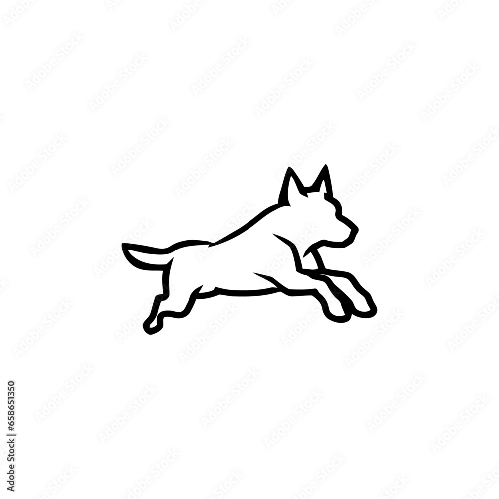 Fototapeta premium dog