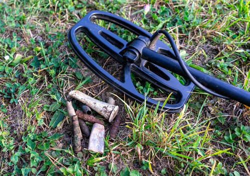 Ammunition discovery with a metal detector