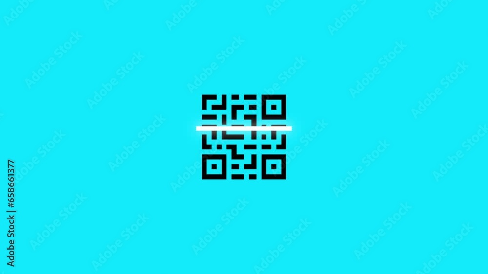 QR code for payment. Scan qr code icon with laser. Isolated on white background. e_1283 QR code for payment. Scan qr code icon with laser. Isolated on white background. e_1283