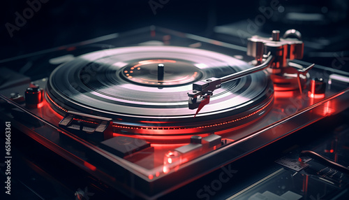 Futuristic turntable