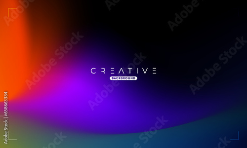Abstract liquid gradient Background. Purple and Orange Fluid Color Gradient. Design Template For ads, Banner, Poster, Cover, Web, Brochure, Wallpaper, and flyer. Vector.