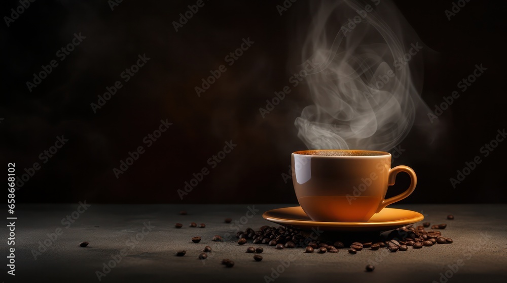 Coffee with plain background Coffee with plain background