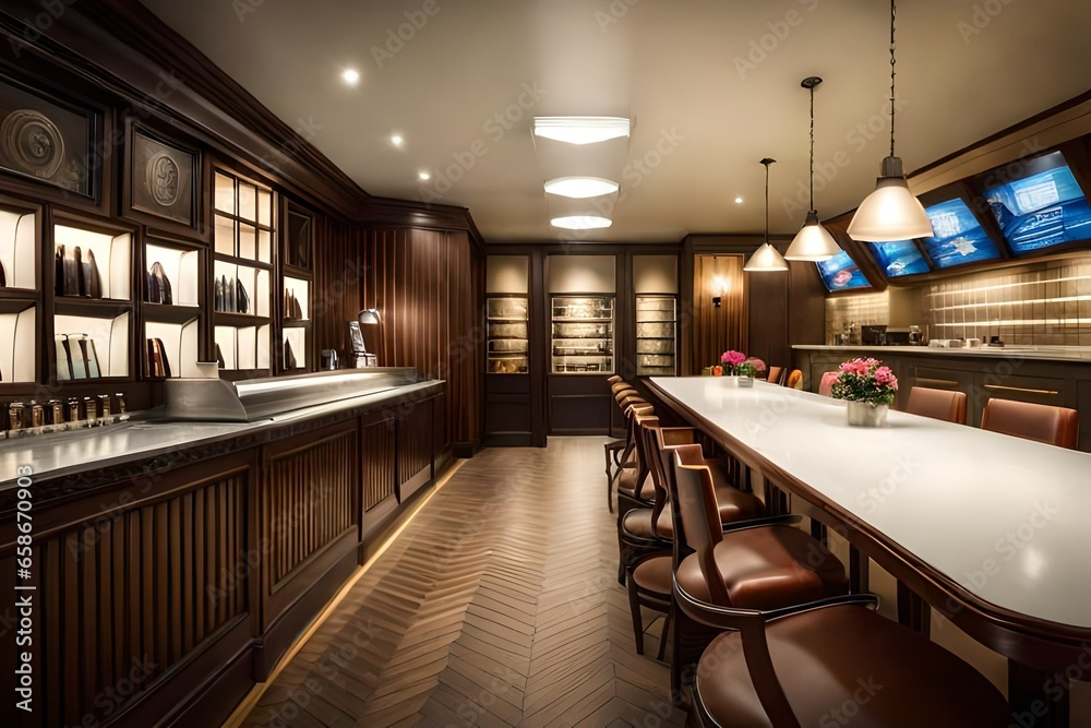 interior of a restaurant