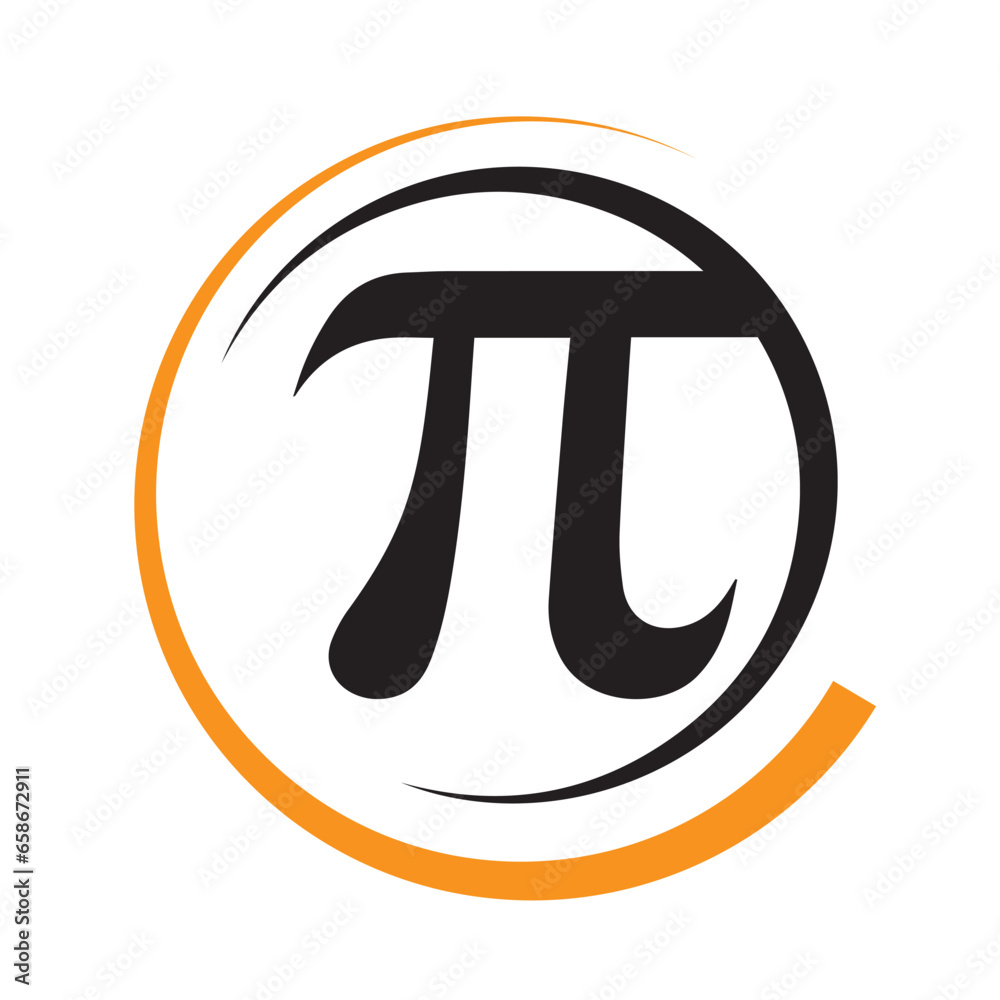 Pie Number Icon Vector Image illustration Pie Number Icon Vector Image illustration