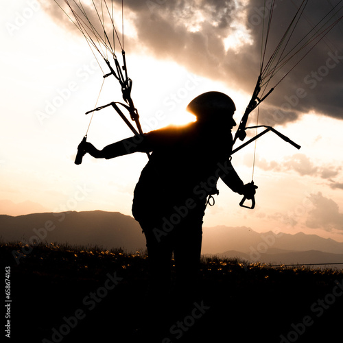 silhouette of a person