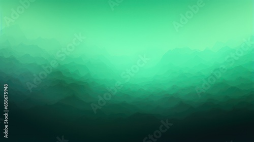 Mountain Concept Wallpaper in Green