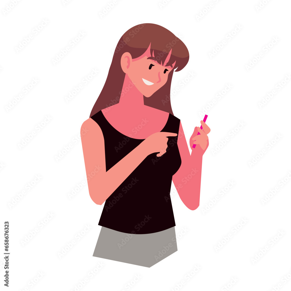 woman using smartphone