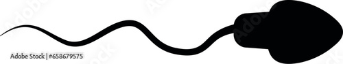 Sperm SVG Cut File for Cricut and Silhouette, EPS ,Vector, PNG , JPEG, Zip Folder