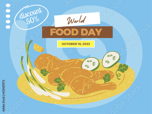 World Food Day concept. October 16.
