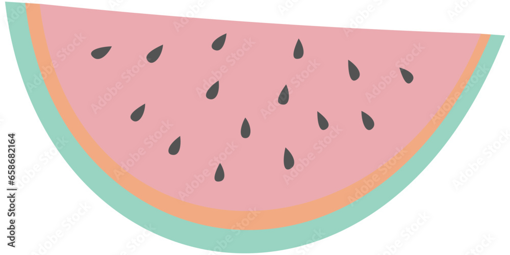 Wassermelone mit transparentem Hintergrund Wassermelone mit transparentem Hintergrund