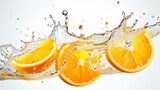 Refreshing with oranges
