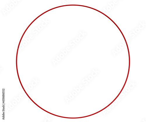 Red circle