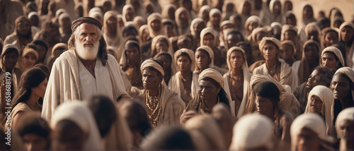 The Divine Exodus: Moses and the Promised Land photo