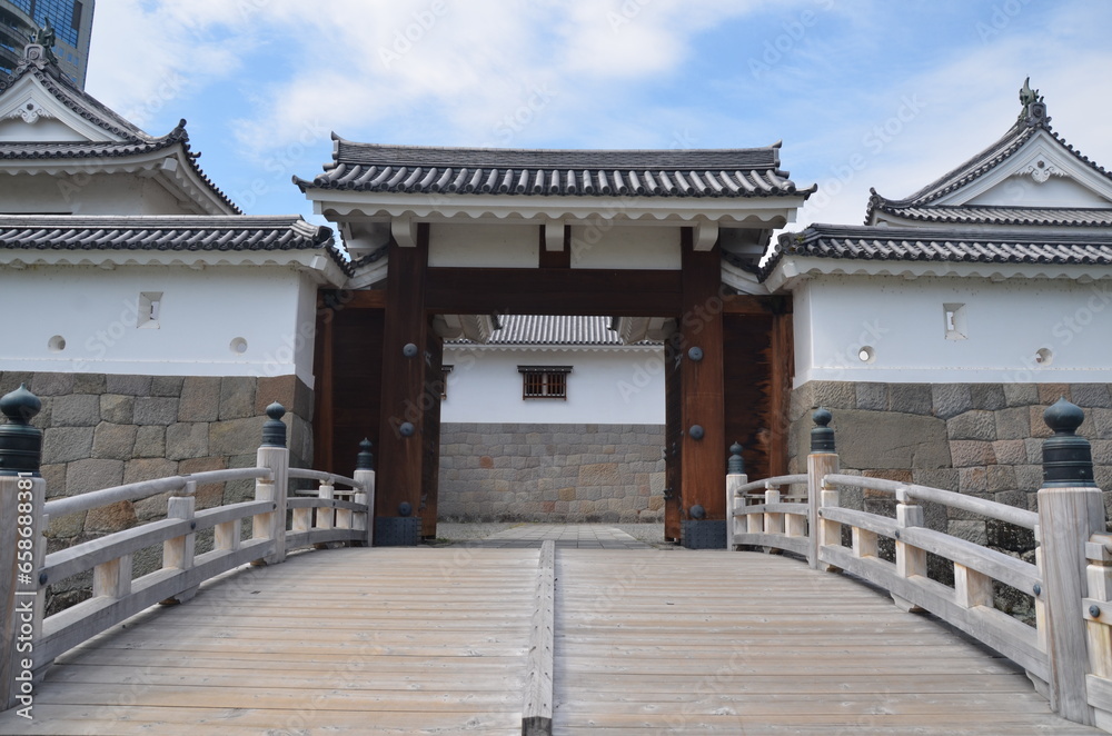 駿府城 東御門・東御門橋 駿府城 東御門・東御門橋