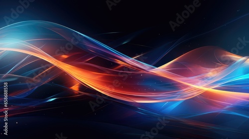The EverEvolving World of Technology Abstract background
