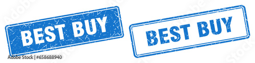 best buy stamp set. best buy square grunge sign