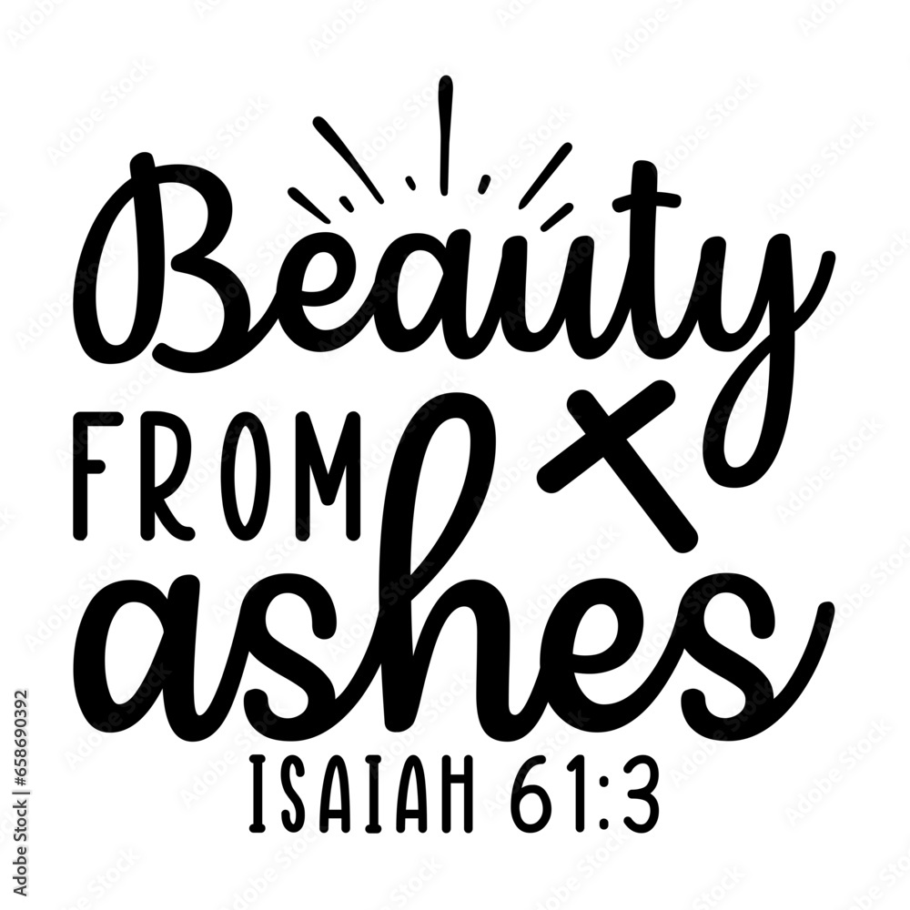 beauty from ashes svg