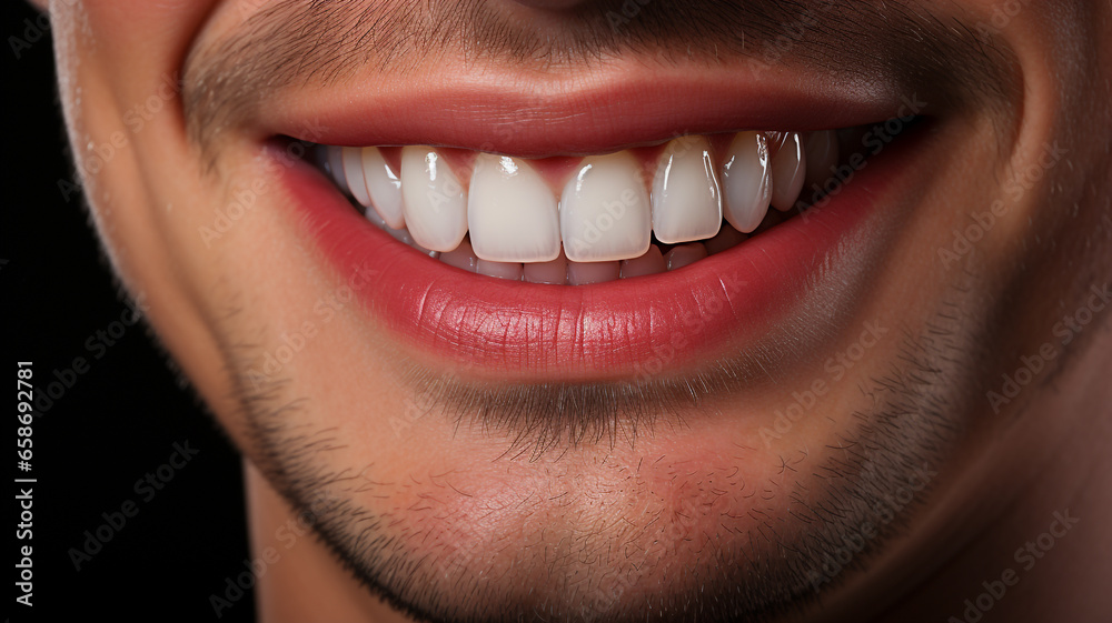 A photo shot of a man with his mouth open and smiling broadly. Teeth Whitening, Teeth Care. Men’s grooming. Mens cosmetics photo, beauty industry advertising photo. A photo shot of a man with his mouth open and smiling broadly. Teeth Whitening, Teeth Care. Men’s grooming. Mens cosmetics photo, beauty industry advertising photo.