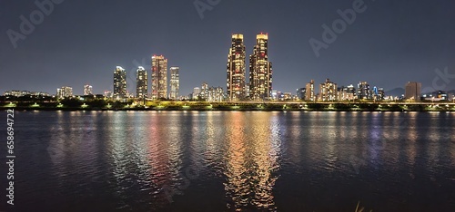 Korean scenery - the night view of Seoul 1
