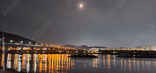 Korean scenery - the night view of Seoul