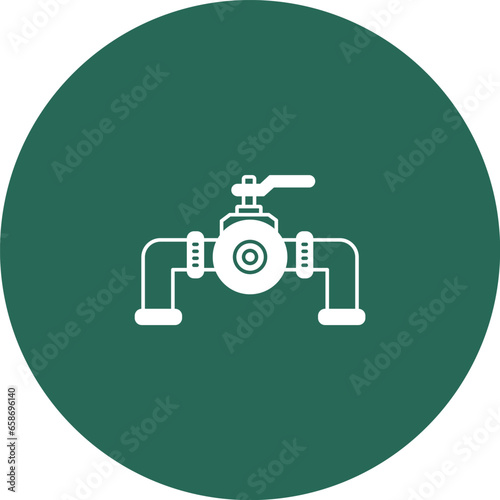 Pipeline Vector Icon easily modified  