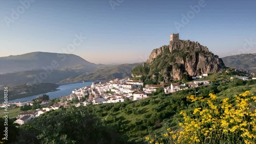 Zahara de la Sierra city - Zahara de la Sierra, Cadiz Province, Andalusia, Spain