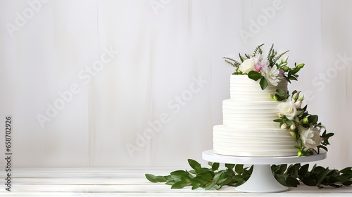 Floral and leaf decorated w...