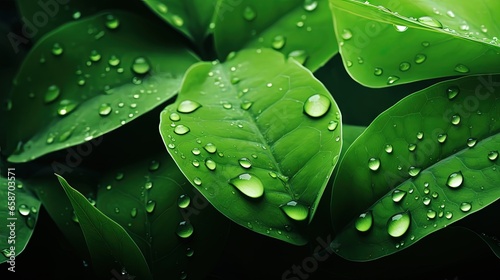 Ecological themed backdrop ...