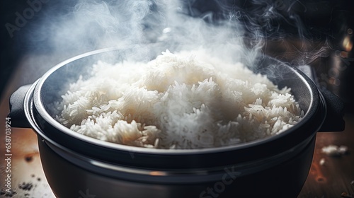 Cooking jasmine rice in an ...