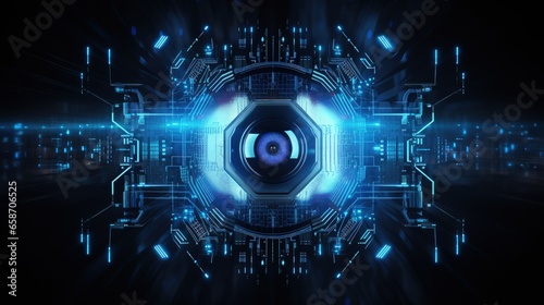 Abstract 3D illustration Sy...