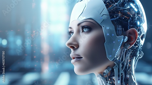 Close up 3D rendering of a ...